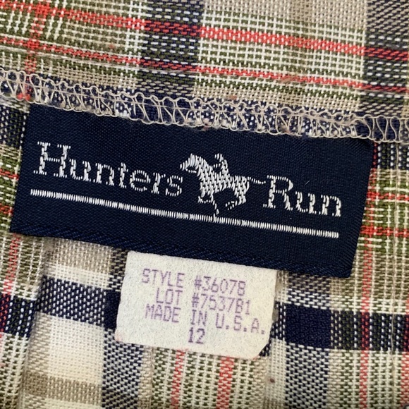 Hunter Run Pleated Plaid Mini Skirt - Picture 5 of 6